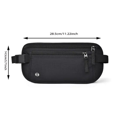 RFID Travel Money Belt Passport Holder