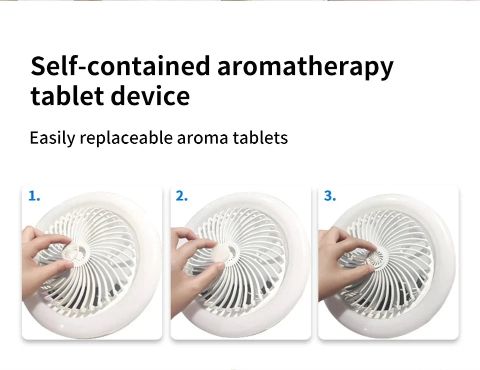 LED Ceiling Fan Light - 19cm