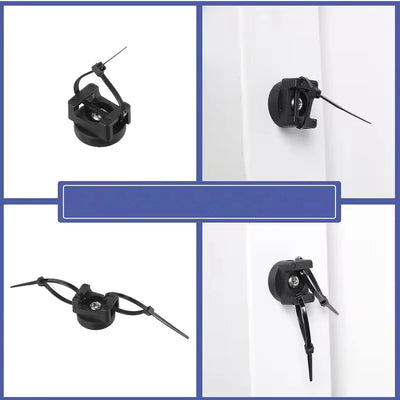 Magnetic Cable Tie Mounts with Strong Magnet
