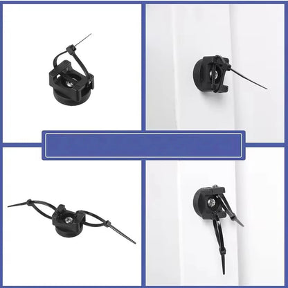 Magnetic Cable Tie Mounts with Strong Magnet