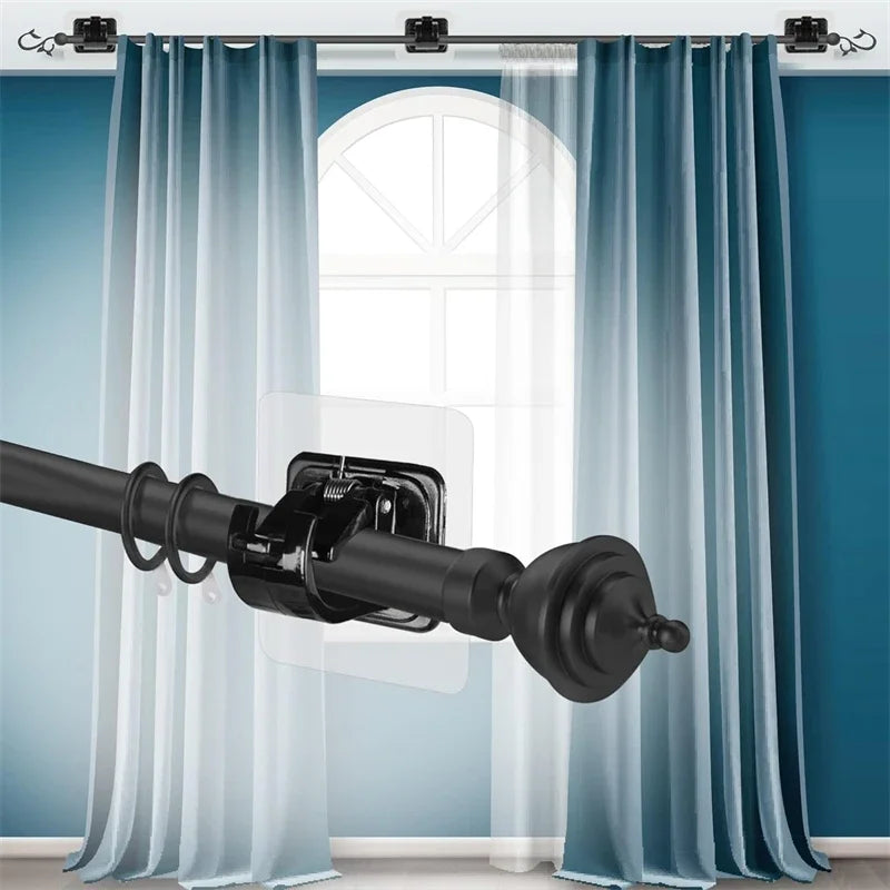 No-Drill Curtain Rod Brackets (T)