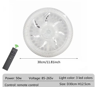 Ceiling Fan Light - 50W 30cm