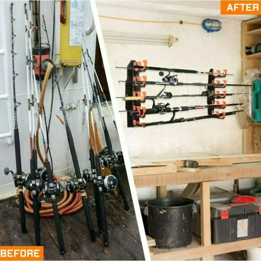Adjustable Fishing Rod Holder Rack