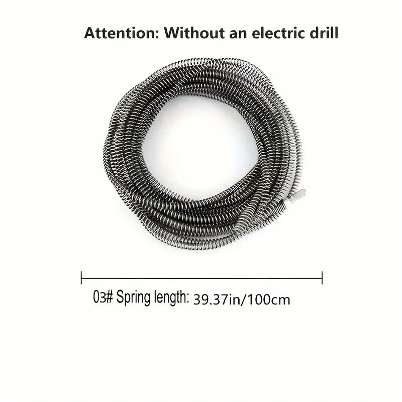 Electric Drain Cleaner Spring Auger
