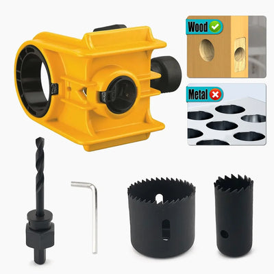 Wood Door Lock Installation Kit