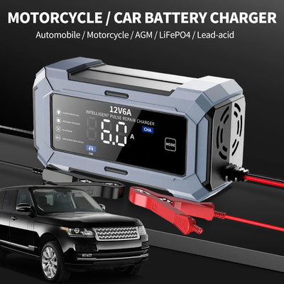6A 12V Smart Battery Charger