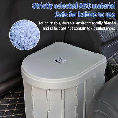 Portable Folding Camping & Car Toilet