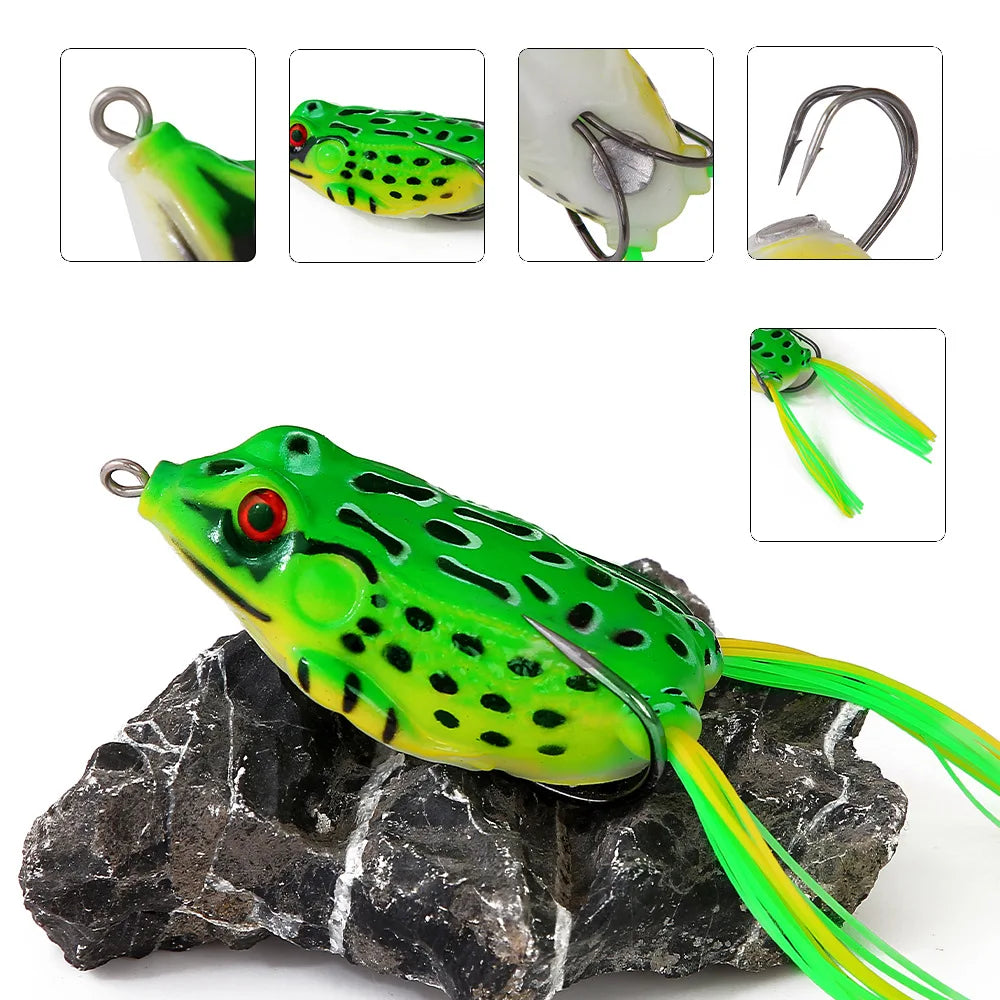3D Frog Topwater Bass Lure