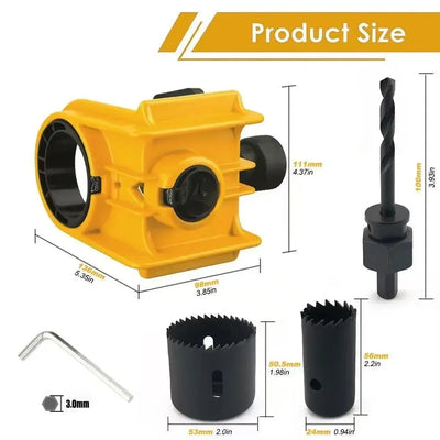 Wood Door Lock Installation Kit