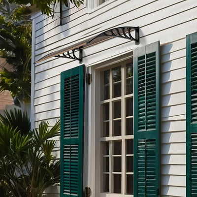 Modern Polycarbonate Window Awning & Door Canopy