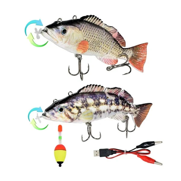 13cm/5.1" Rechargeable Robotic Fishing Lure