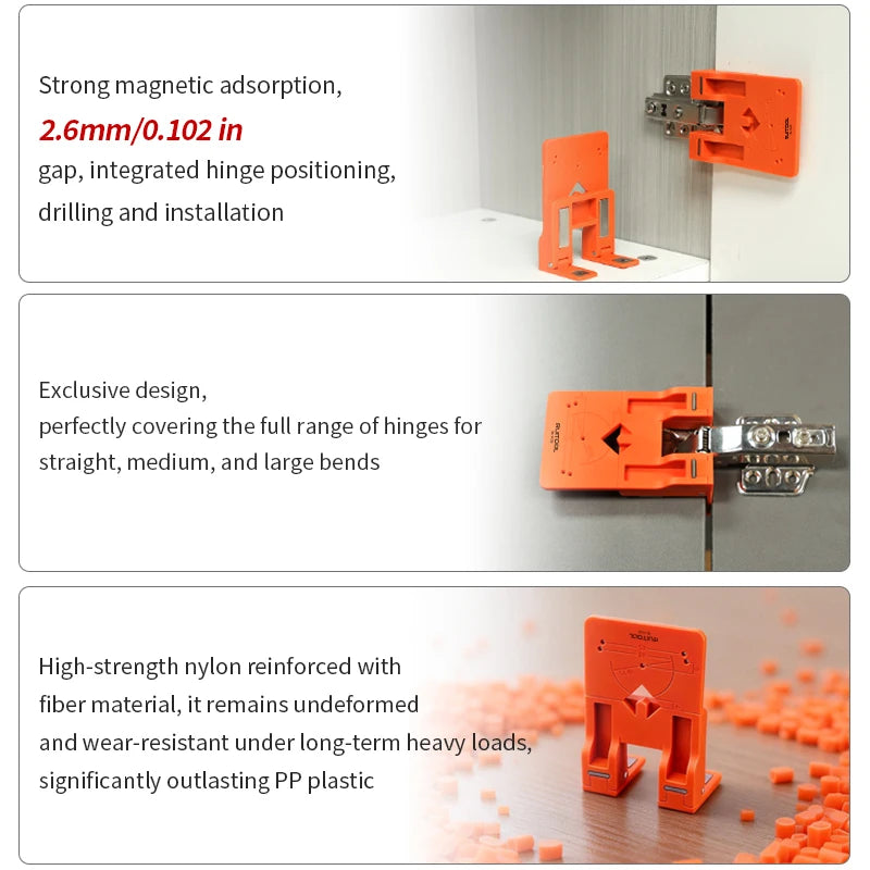 Cabinet Hinge Installation Locator