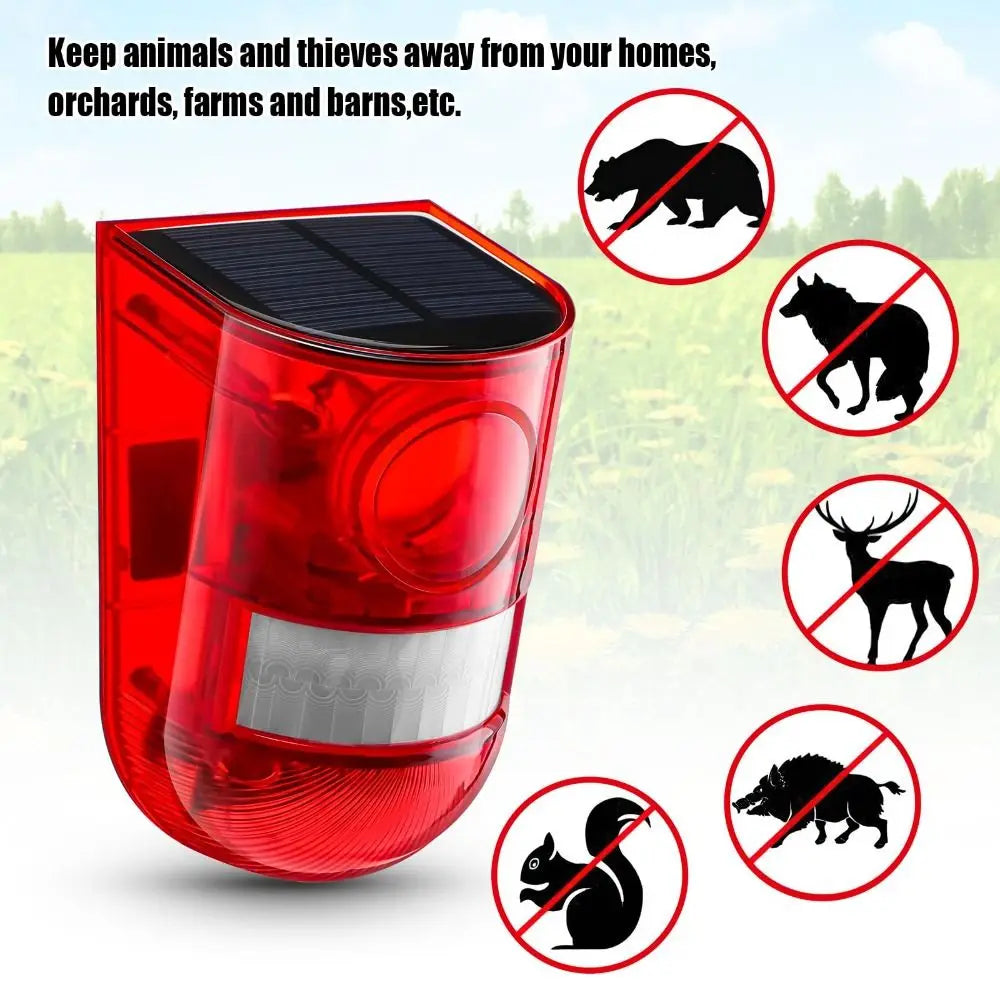 Solar Motion Sensor Alarm