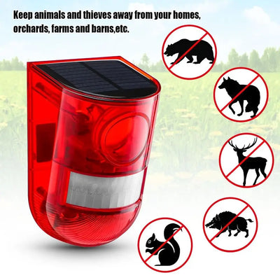 Solar Motion Sensor Alarm