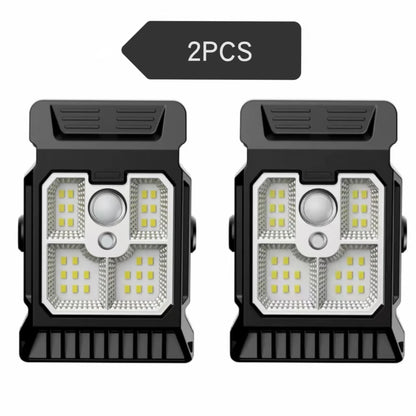 Solar Motion Sensor Clip-On Garden Light
