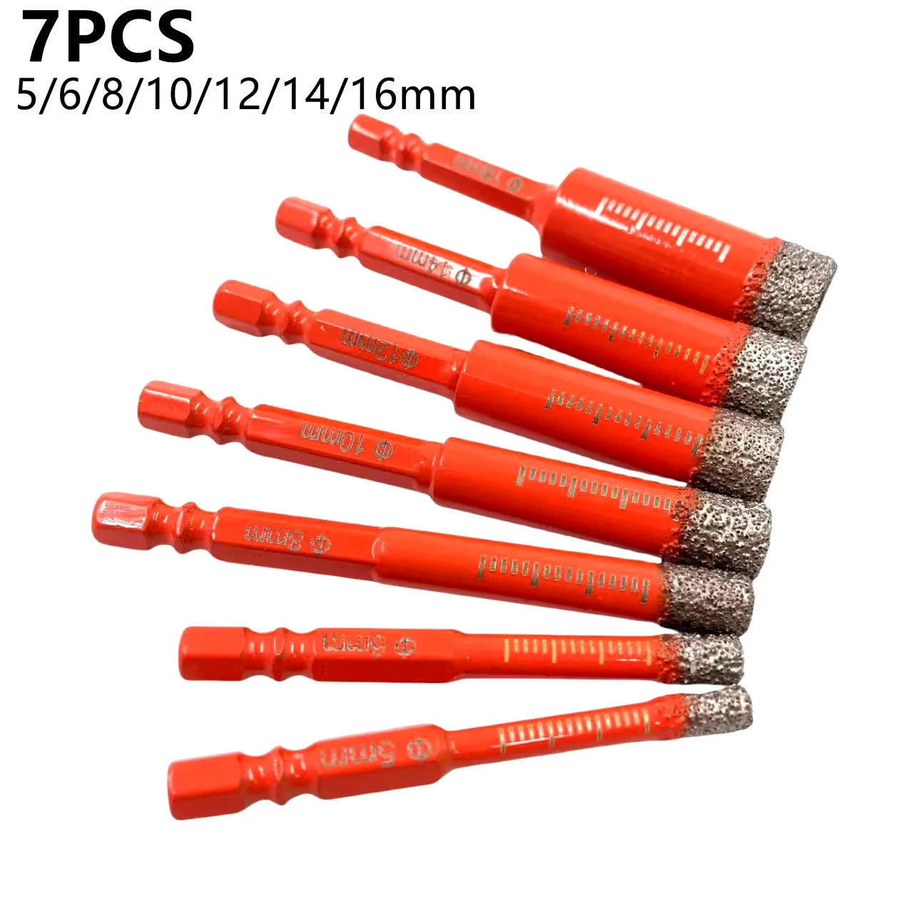 Diamond Dry Drill Bit Set