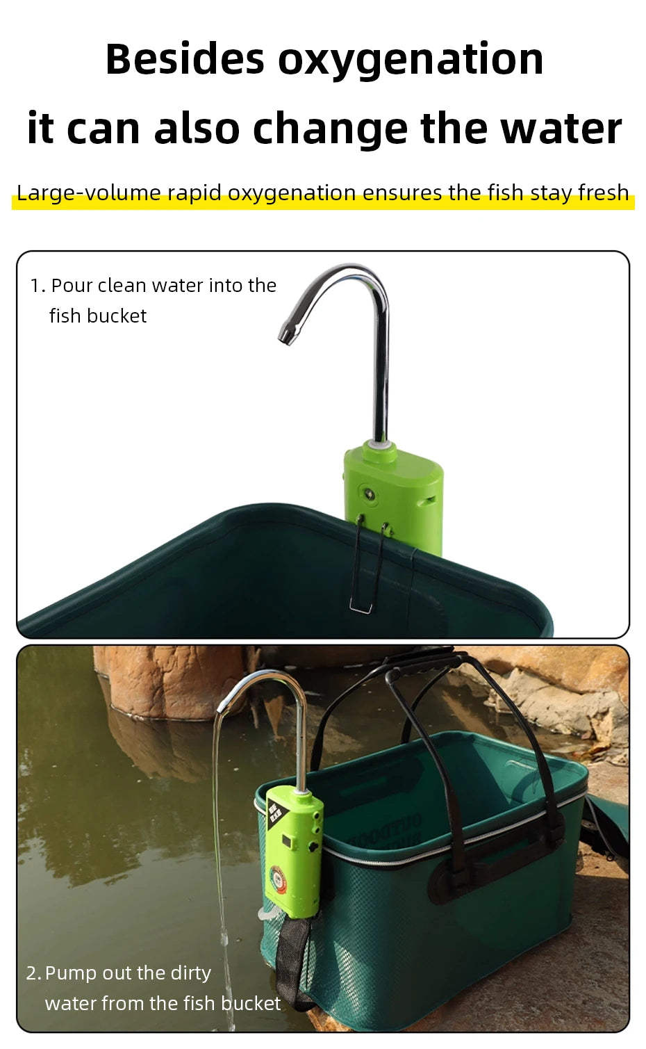 Fishing Oxygen Pump (T)