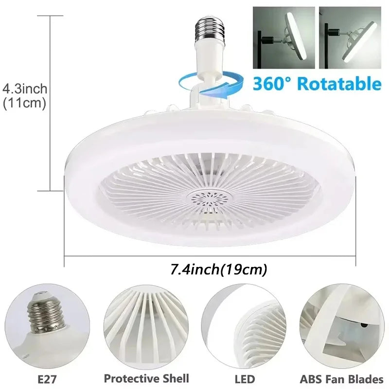 LED Ceiling Fan Light - 19cm