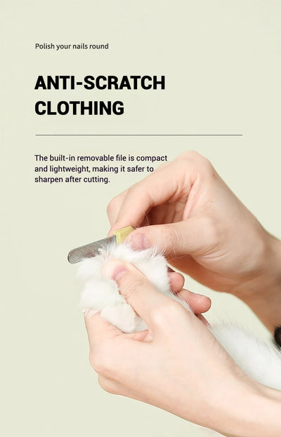 LED Pet Nail Clipper with Safety Guard