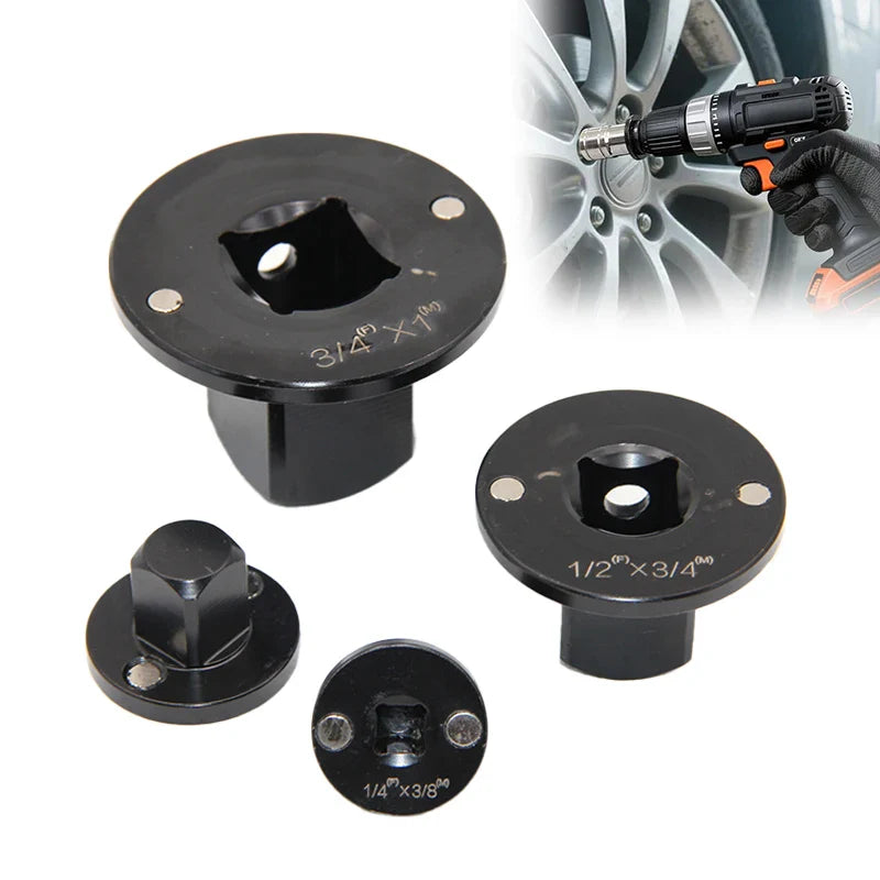 4PC Magnetic Socket Adapter Set