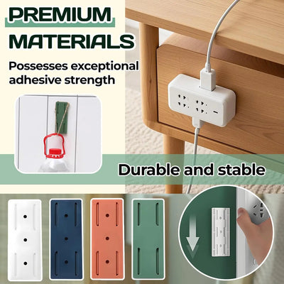 Self-Adhesive Power Strip Holder