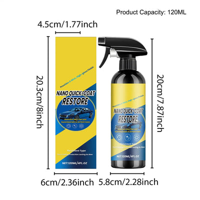 Nano Ceramic Coating Spray for Cars 120ml