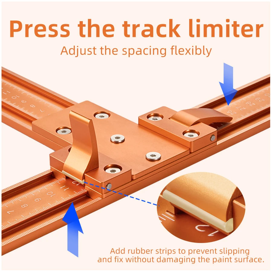 Multifunctional Precision Circular Saw Cross-Cut Guide Frame