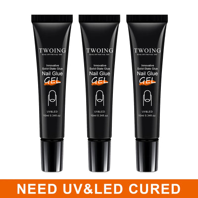 Gel adhesivo sólido para uñas postizas