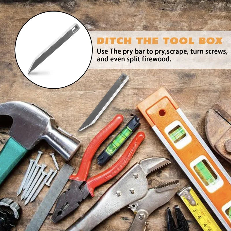 Stainless Steel Keychain Multitool & EDC Mighty Bar