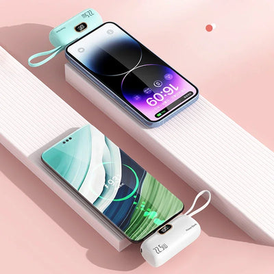 Mini Capsule Power Bank 22.5W Fast Charging