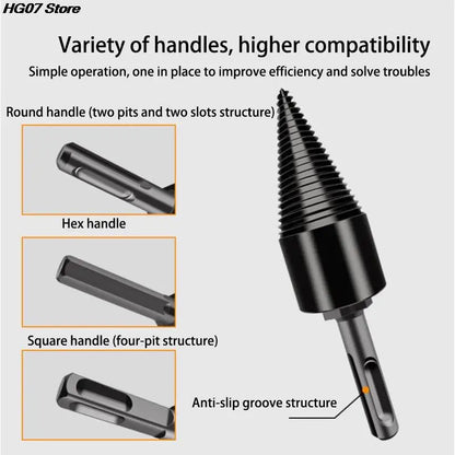 Firewood Log Splitter Drill Bit