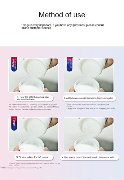 Enzyme Bubble Laundry Powder