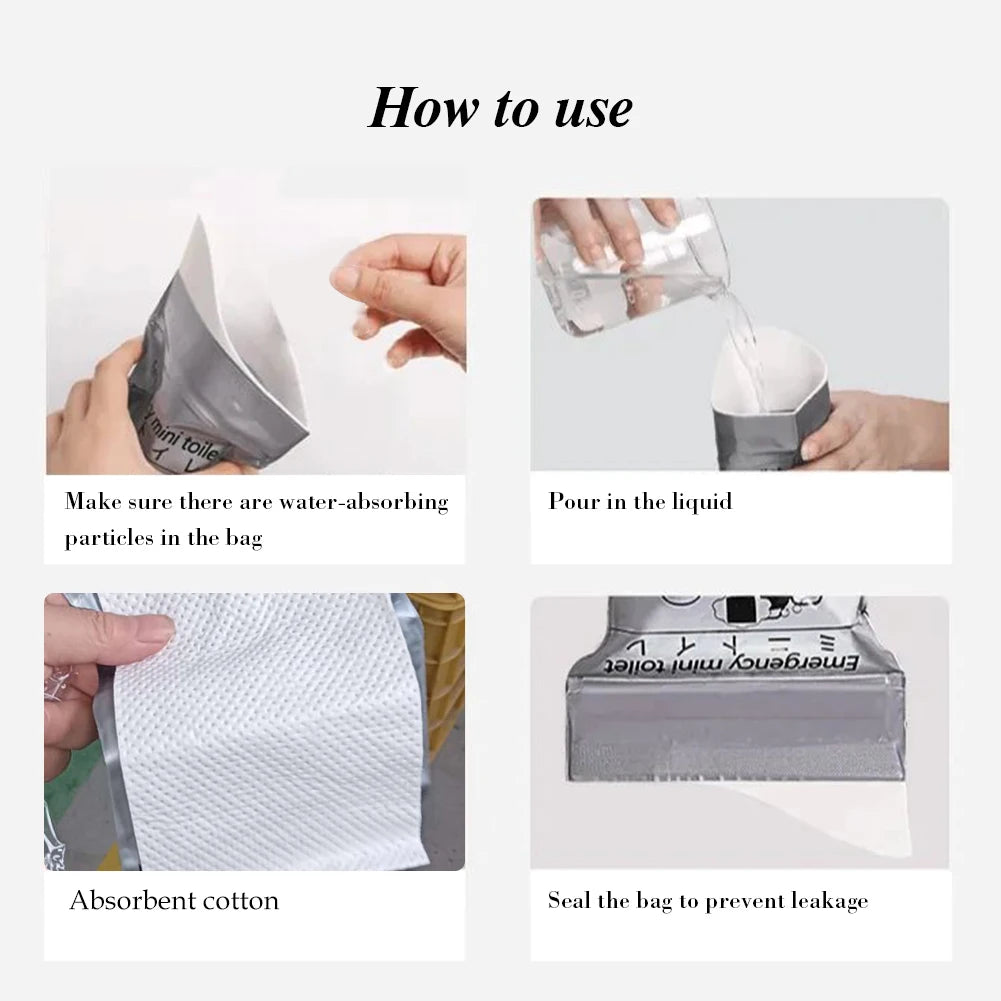 Emergency Mini Toilet