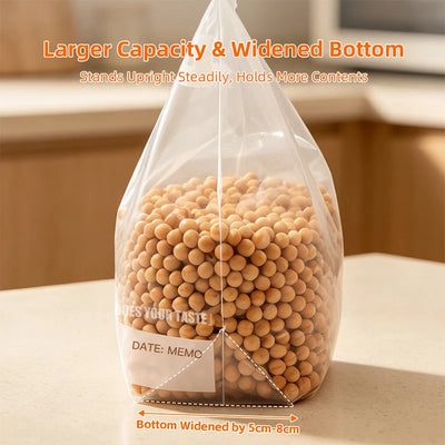 Reusable Double-Seal Food Storage Bags