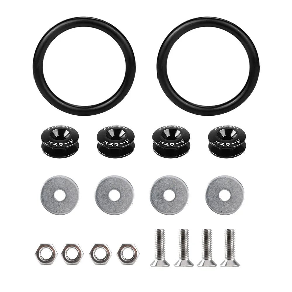 Universal Aluminum Quick-Release Bumper Fastener Kit
