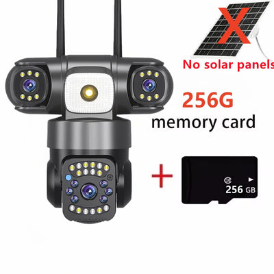 15MP Triple-Lens Solar Security Camera