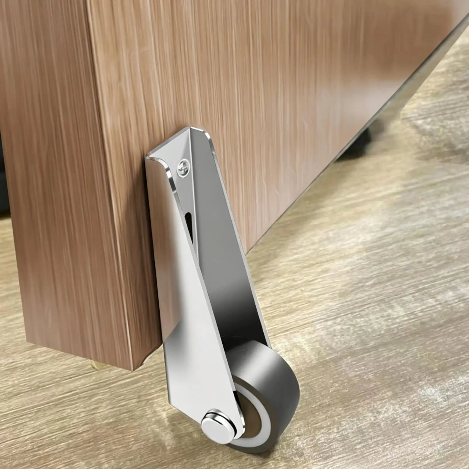 Side-Mounted Silent Rubber Furniture Casters