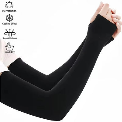 4 Pairs UV Protection Cooling Arm Sleeves (T)