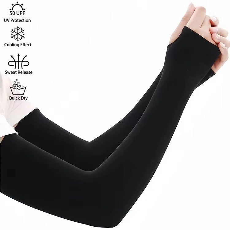 4 Pairs UV Protection Cooling Arm Sleeves (T)