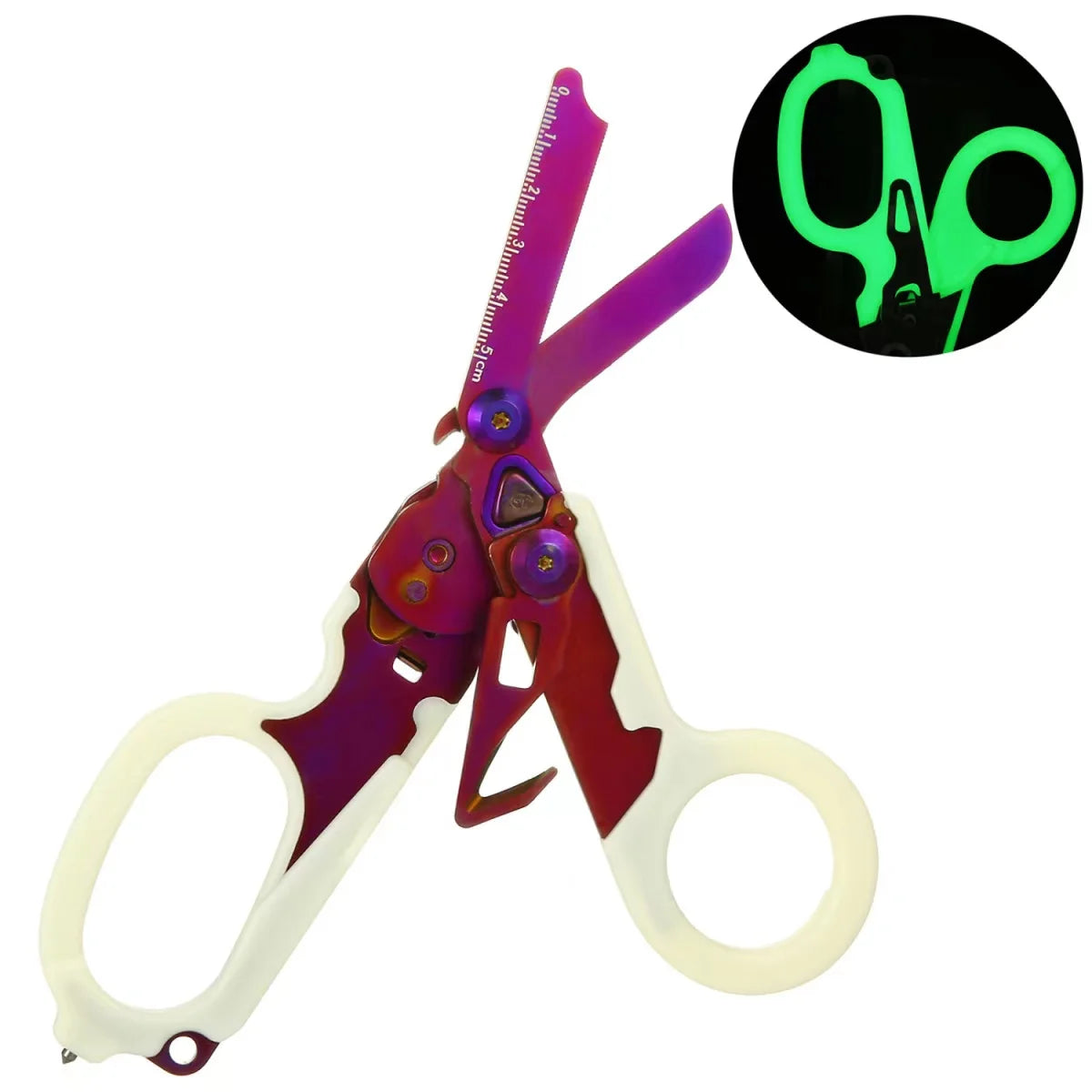6-in-1 Foldable Emergency Rescue Scissors