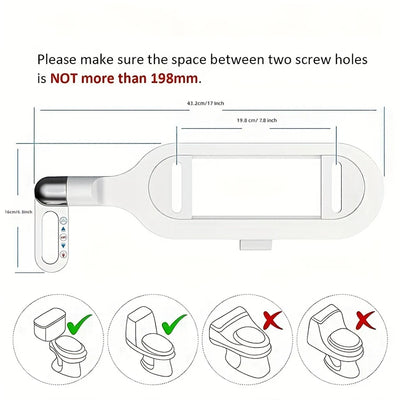 Non-Electric Toilet Bidet