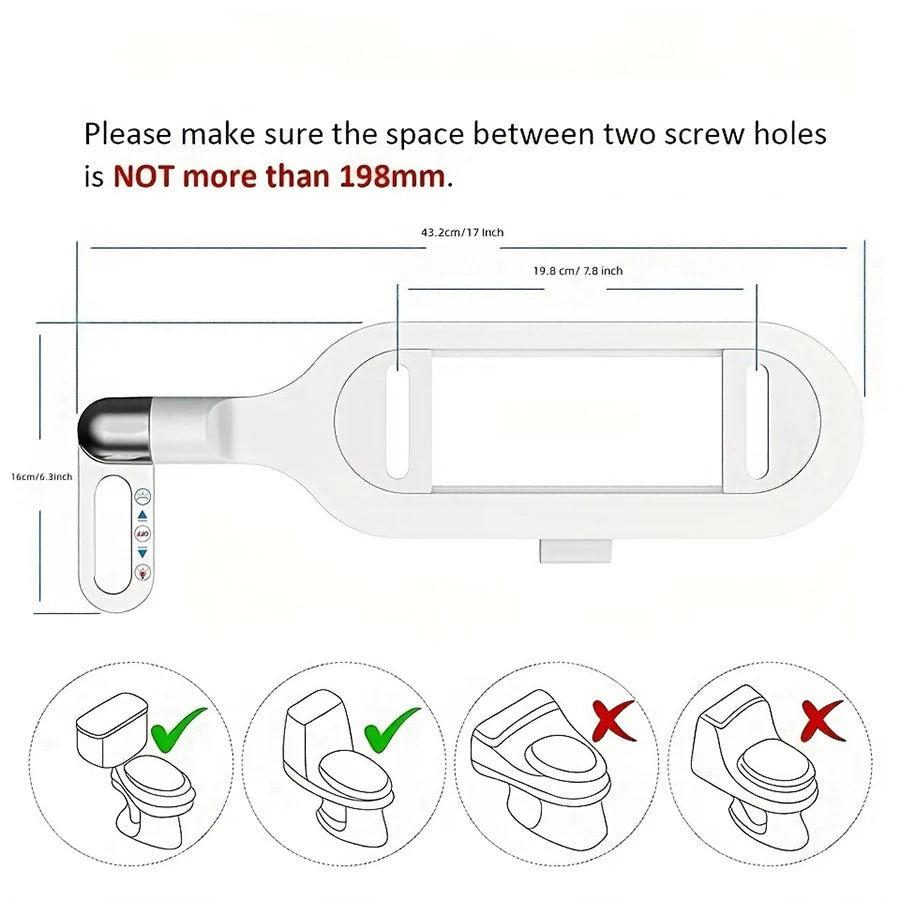 Non-Electric Toilet Bidet
