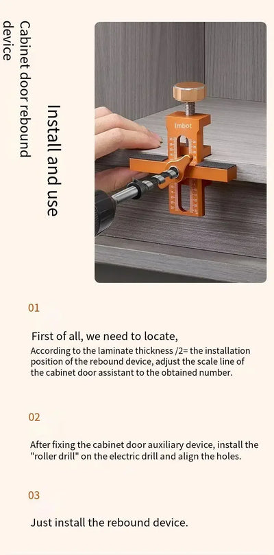 Cabinet Door Installation Jig