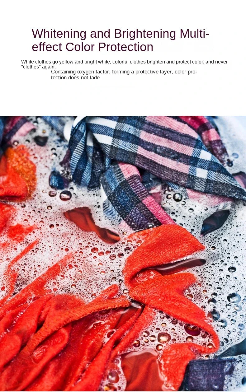 Enzyme Bubble Laundry Powder