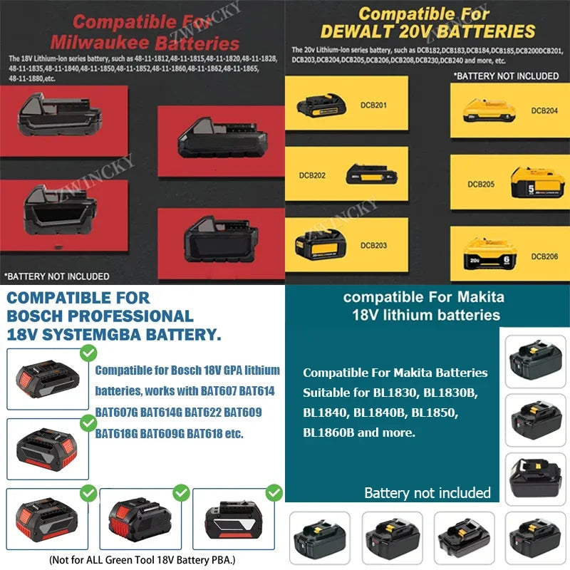 18V LED Underwater Fishing Light