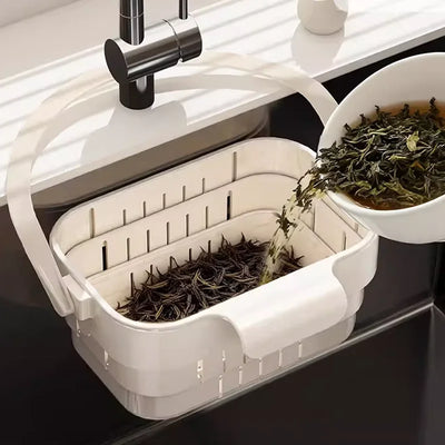 Foldable Sink Colander Basket