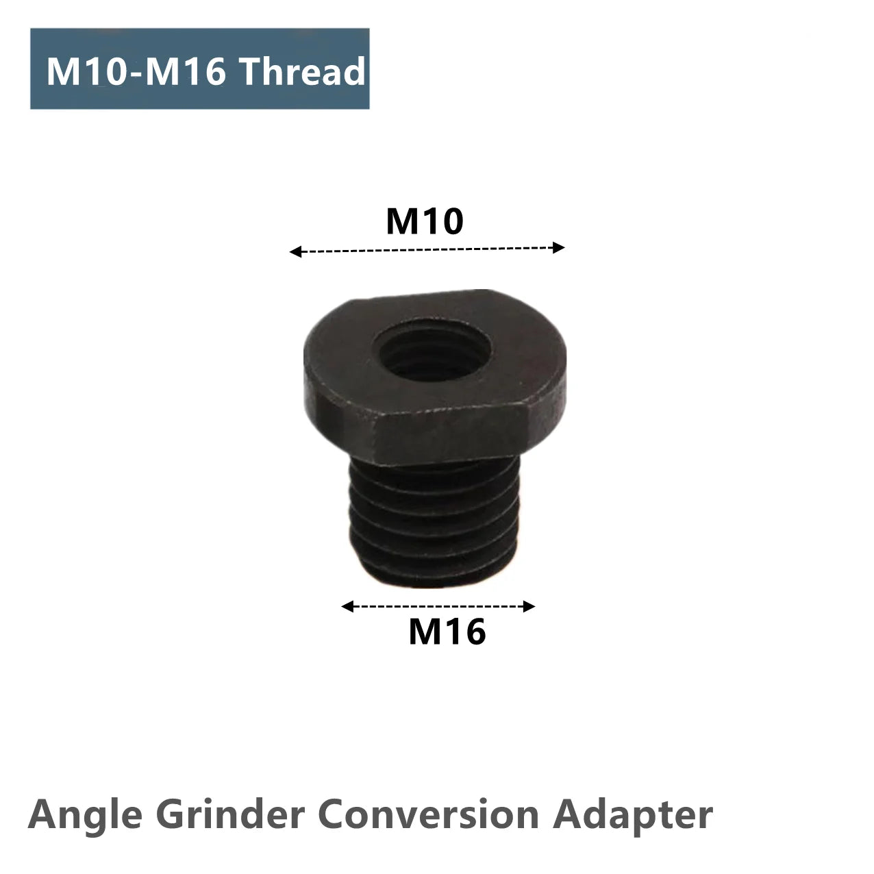 M14 to M10 & 5/8-11 Angle Grinder Adapter