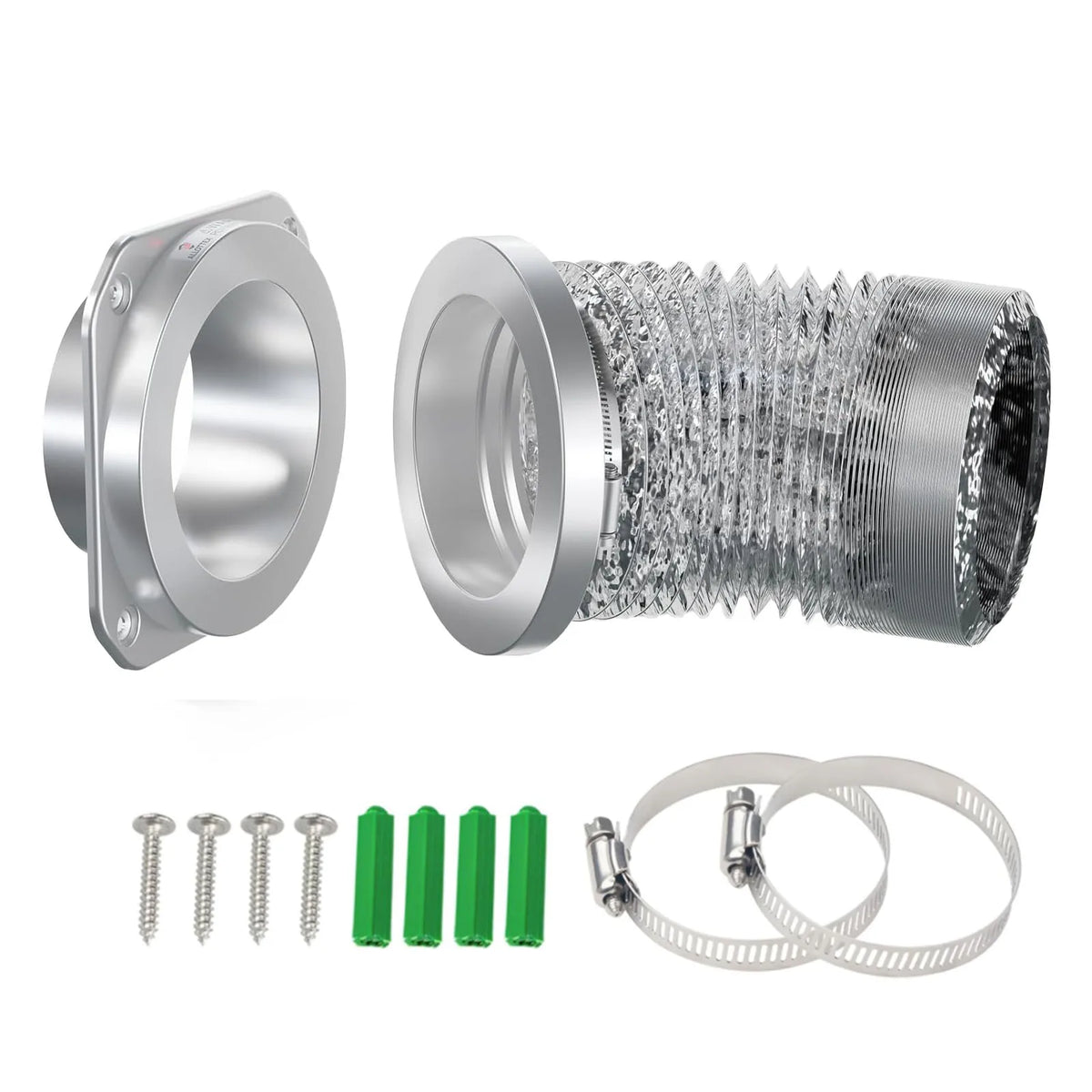 Magnetic Self-Aligning Dryer Vent Coupling Kit