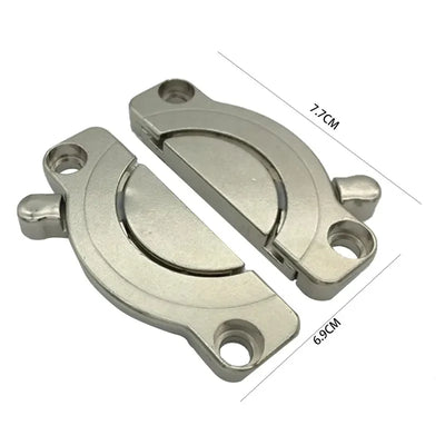 2-Piece Heavy-Duty Tabletop Connectors & Furniture Buckles