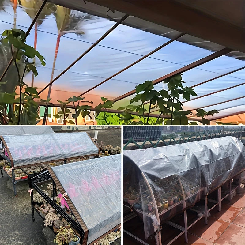 Clear Waterproof PE Tarp (MR)